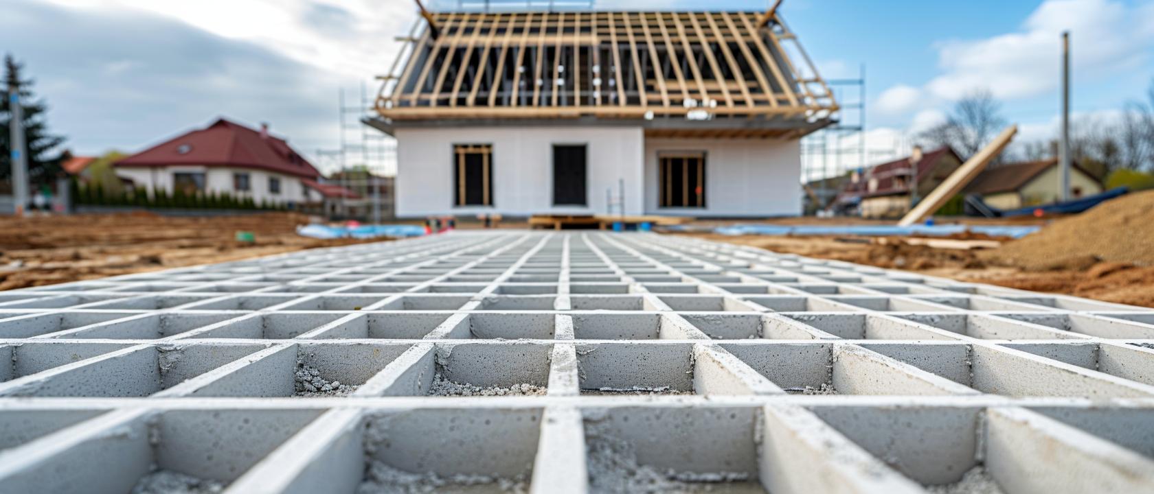 Ростверковый фундамент газобетон, ростверковый фундамент для дома из газобетона, свайно ростверковый фундамент для дома из газобетона, дом из газоблока на сваях, газоблоки свайный фундамент