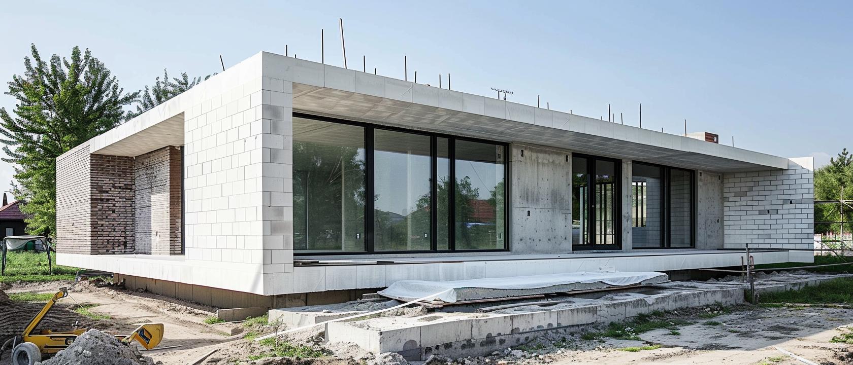 кирпичная стена газоблоками, дом газоблок облицовка кирпич, облицовка стен газоблоком , Облицовка газобетона кирпичом, отделка газобетона кирпичом