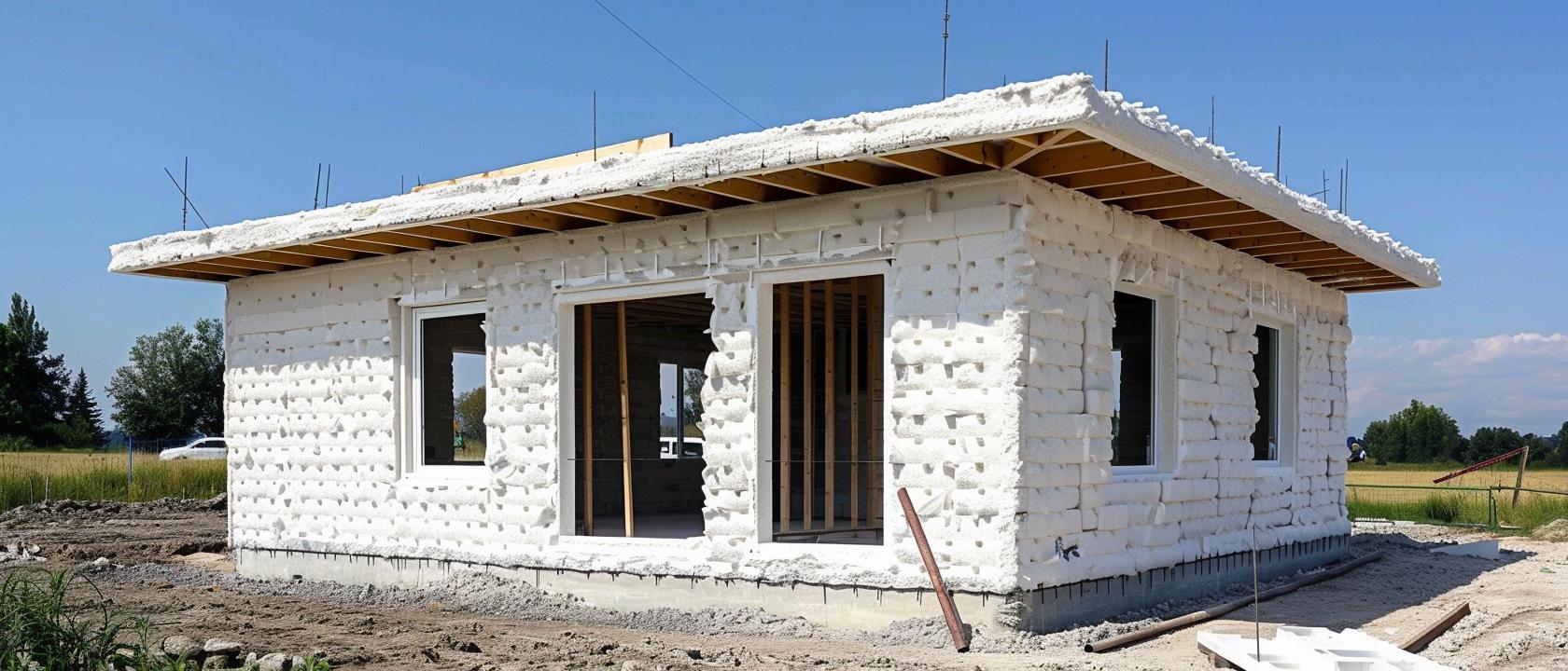 дом 6 на 9 из газобетона, дома 6 9 газоблока , Пеноблок дом 6 9, 6 на 9 из пеноблоков, дом 6 на 9 из газобетона
