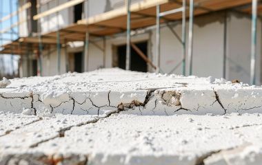 Газобетон трескается: почему это происходит и как избежать трещин