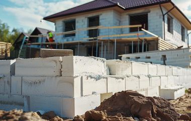 Газобетонные блоки стеновые: преимущества и применение