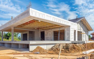 Свес газоблока над фундаментом: допустимый свес газобетона, свисание газоблока