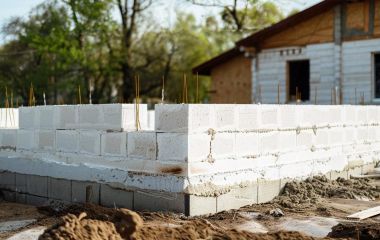Углы из пеноблоков, укладка блоков газобетона, дом из газобетона углы - особенности и рекомендации
