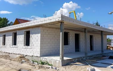 U образные блоки из газобетона: все о плечах и переходах, их применение и преимущества