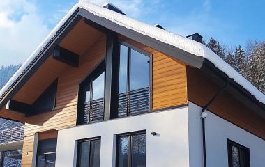 Термоплиты и термопанели для фасада дома: цена за м2 в 2025 году