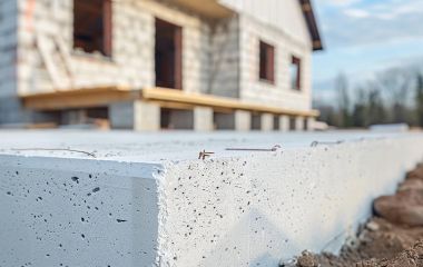 Цоколь из газобетона: преимущества и особенности использования
