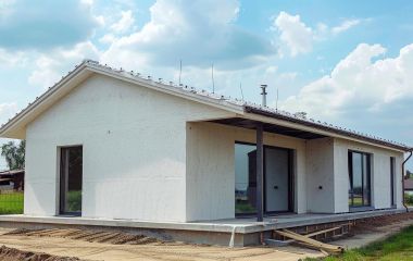 Фронтоны из газобетона: особенности монтажа и преимущества материала