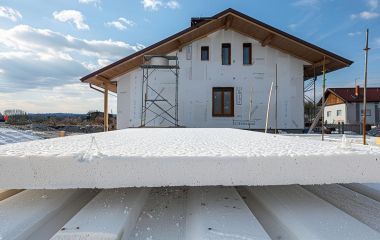 Утепление бани из пеноблока и газобетона: сравнение материалов и методов