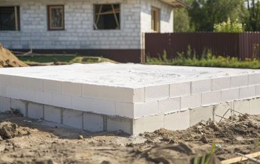 Расчет фундамента для дома из газобетона: калькулятор и рекомендации