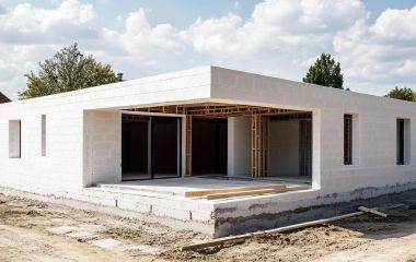 Дом 7 9 из газобетона и пеноблоков: особенности и преимущества