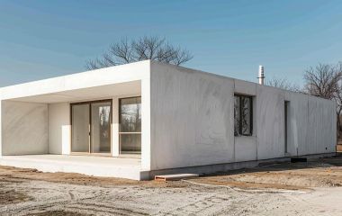 Проект дома из газобетона 9х9 - план и особенности строительства