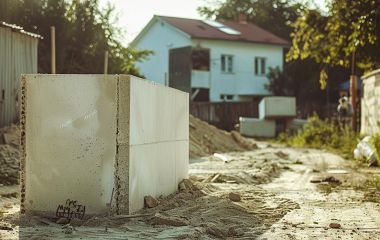 Газоблок на улице, газобетон на улице: хранение и особенности эксплуатации в открытом пространстве